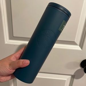 Turquoise Starbucks, vacuum Tumblr